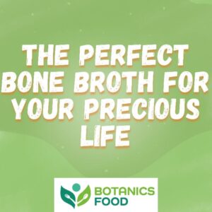 Hi-Protein GRASS-FED Beef Bone Broth Powder by Botanics Food